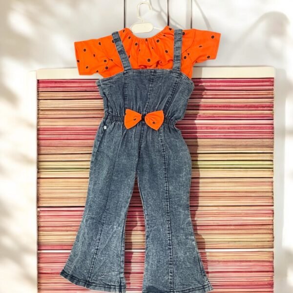 Premium Dungaree Combo (Orange)