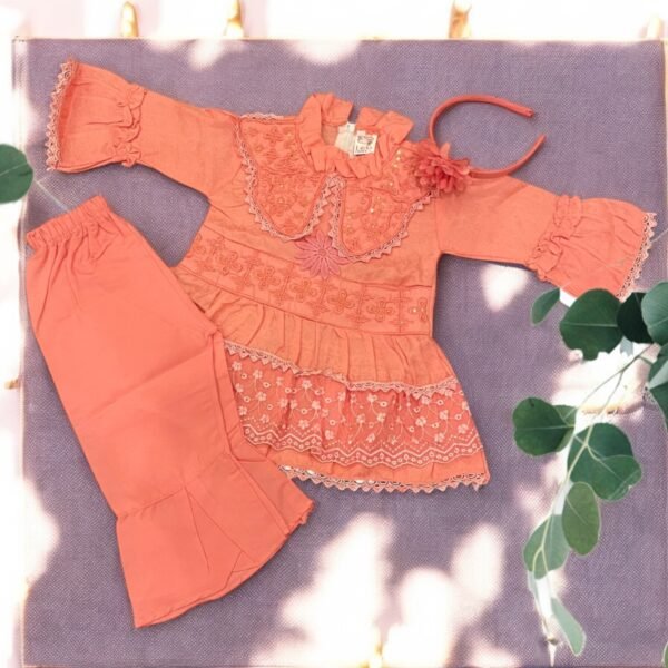 Lil Eastern with Head Band (Orange)