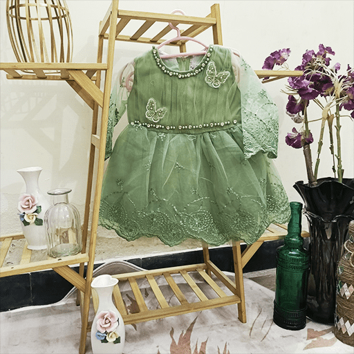 Lill Premium Frock (Green)